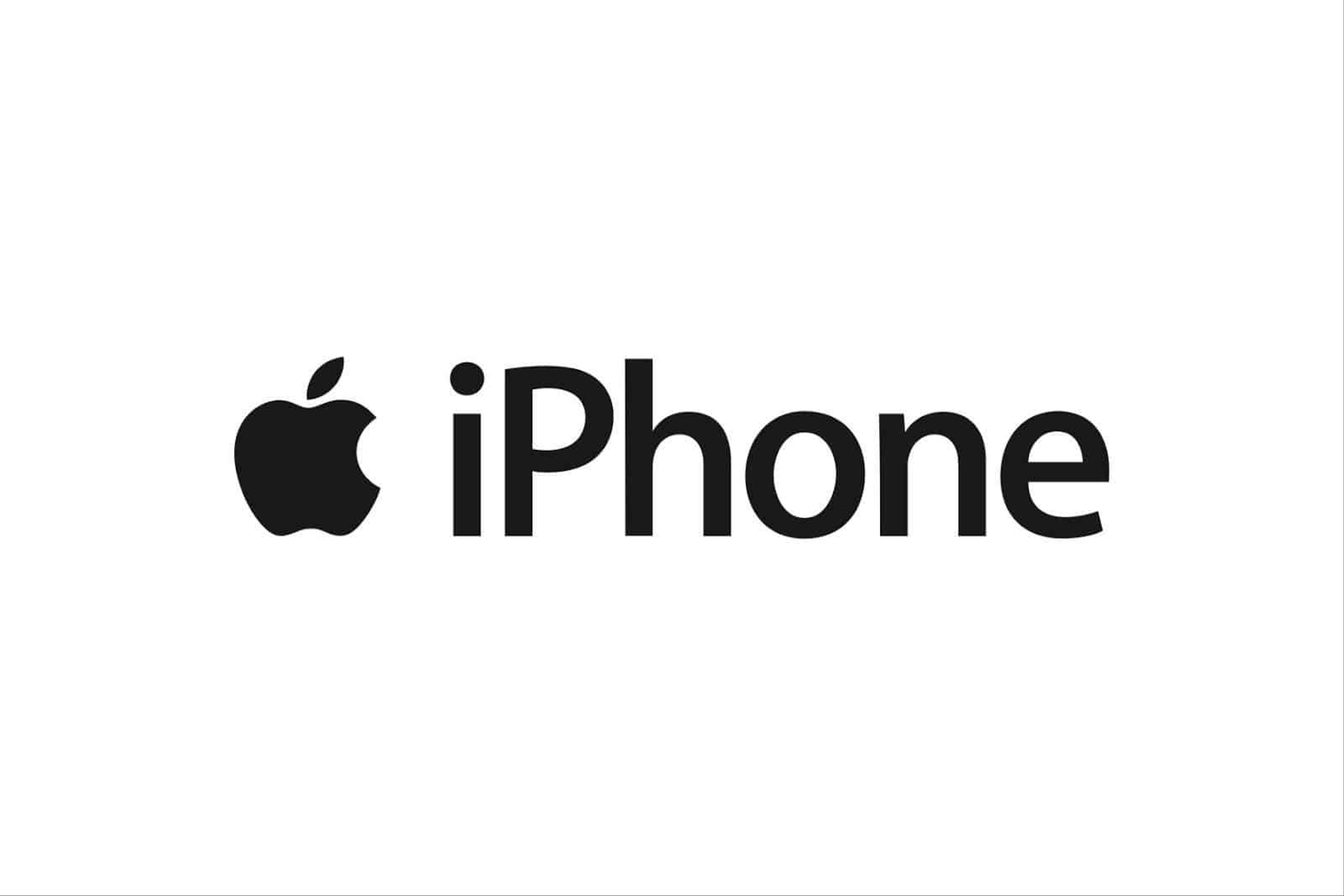 logo marca da iphone