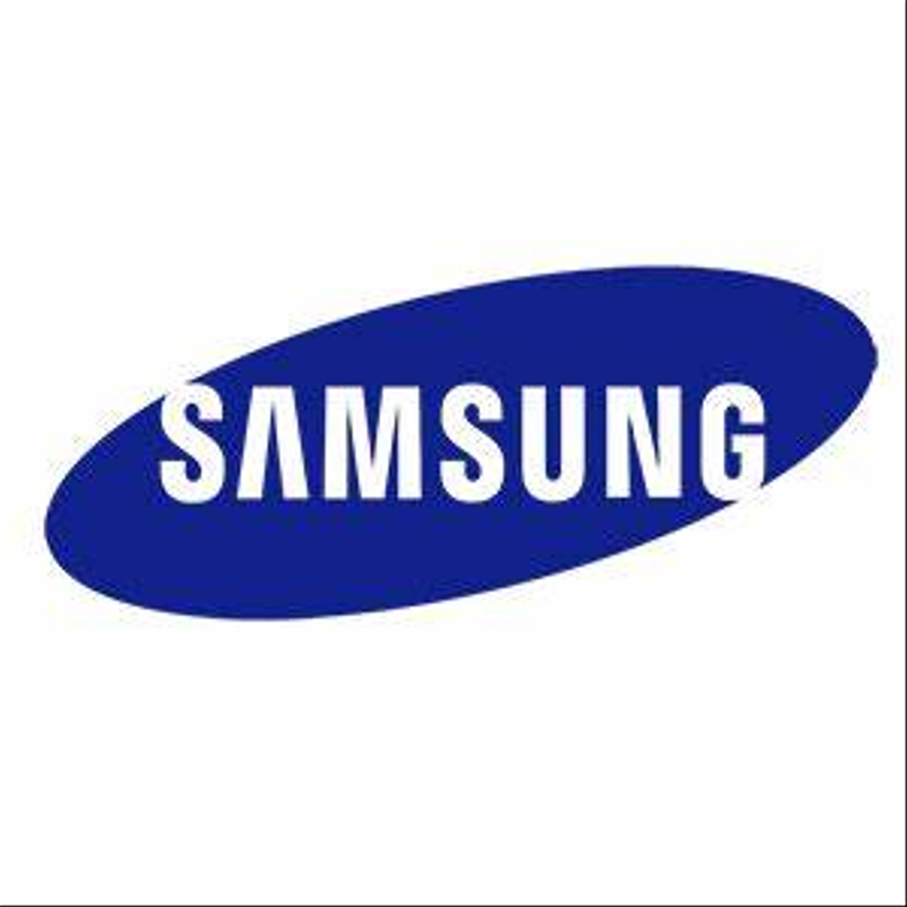 logo marca da samsung